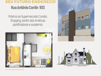 Em Constru��o para Venda, em Curitiba, bairro Cajuru, 1 dormit�rio, 1 banheiro, 1 vaga