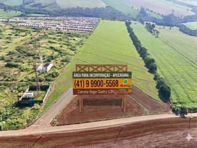 �rea para Incorpora��o para Venda, em Apucarana, bairro Colonia fazenda gaucha e Tr�s bocas